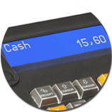 blue back lit display blue back lit display